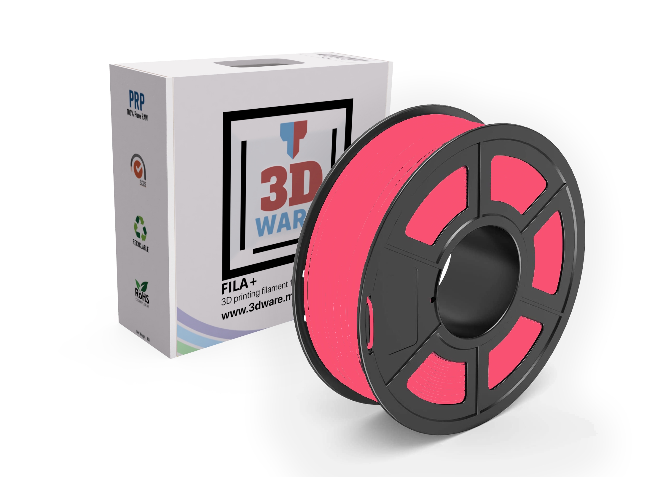 Filament 3D PLA FILA+ Pro Rouge 1.75mm 1kg