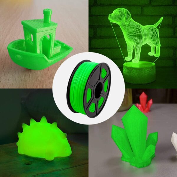 Luminous Green PLA Filament