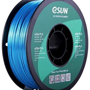 eSUN Silk PLA 3D Printer Filament, Dimensional Accuracy +/- 0.03 mm, 1 kg Spool, 1.75 mm