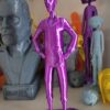 eSUN Silk PLA 3D Printer Filament, Dimensional Accuracy +/- 0.03 mm, 1 kg Spool, 1.75 mm, Purple