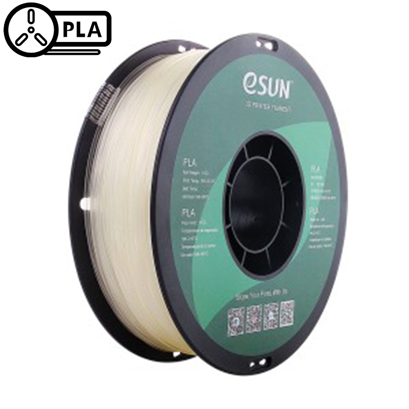 eSUN Filament 3D PLA+ Clear 1.75mm 1kg – 3dware, Impression 3D au