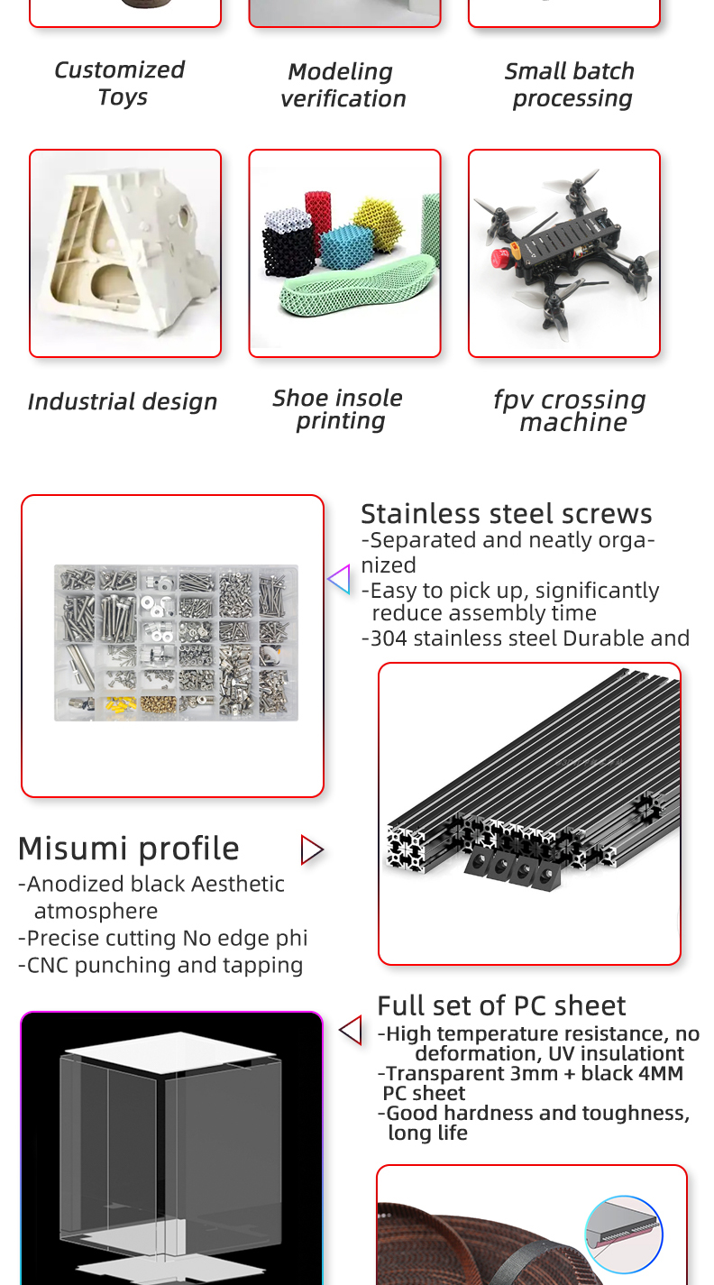 Voron2.4 Kit SIBOOR V2.4 R2 [Aug，2023] DIY CoreXY 3D Printer Kit 300/350mm Upgraded Stealthburner Dragon hot end HF High Precision Desktop Klipper WiFi Control