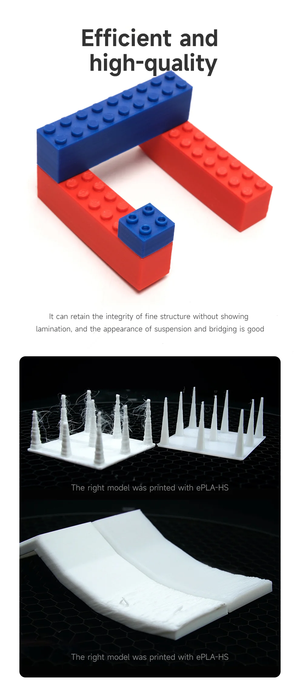 eSUN ePLA-HS 1.75mm 3D Filament 1KG