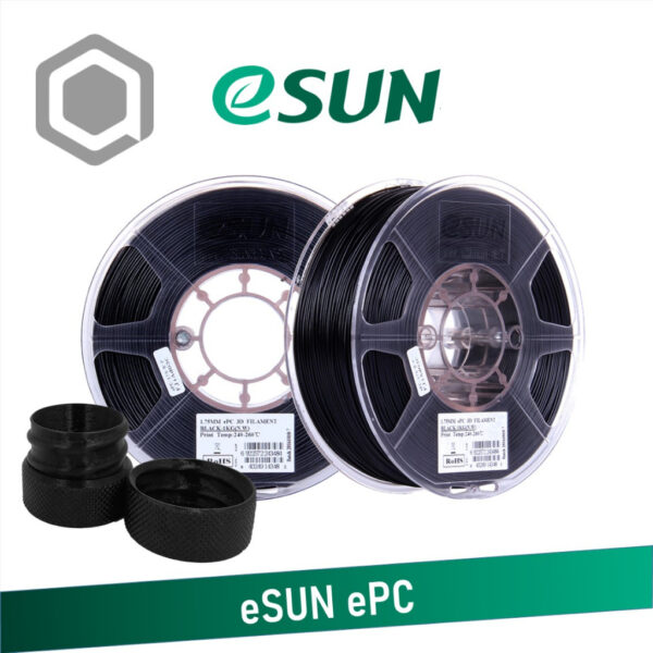 eSUN ePC Filament durable aux propriétés mécaniques excellentes.