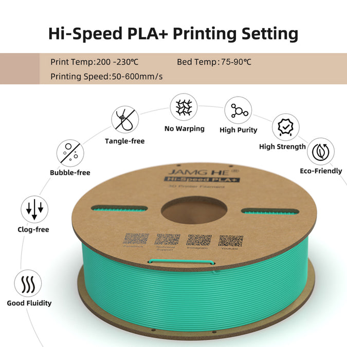 Filament 3D PLA Natural Noir 1.75mm 1kg – 3dware, Impression 3D au Maroc