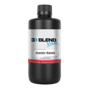3D Blend Elastic Black Resin 500ml