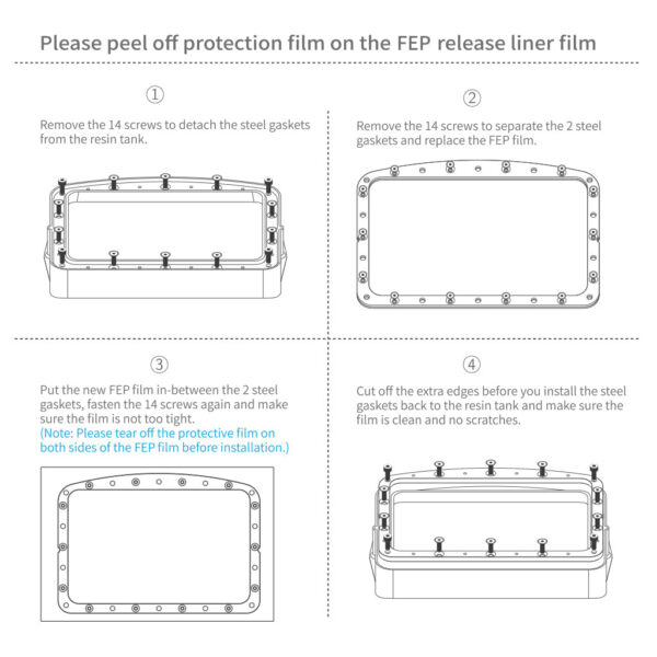 FEP Film for Mars 4/5/5 Ultra (1 Pcs/5 Pcs) – Image 5