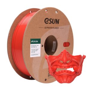 eSUN PLA-Lite 1.75mm 3D Filament Red 1KG