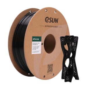eSUN PLA-Lite 1.75mm 3D Filament Black 1KG