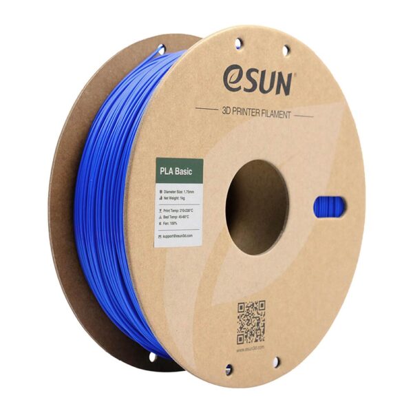 eSUN PLA Basic 3D Filament Blue 1.75mm 1kg