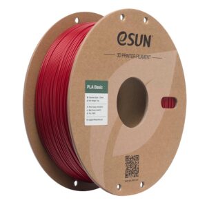 eSUN PLA Basic 3D Filament Fire Engine Red 1.75mm 1kg