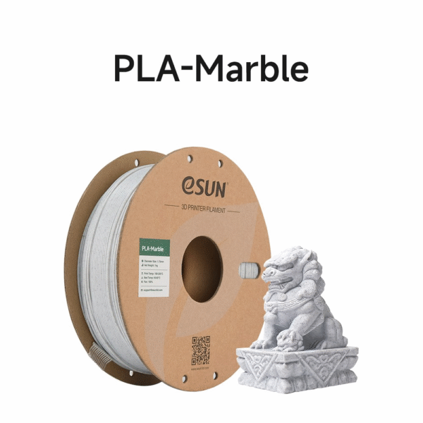 eSun eMarble Grey PLA Spool 1.75 mm 1Kg