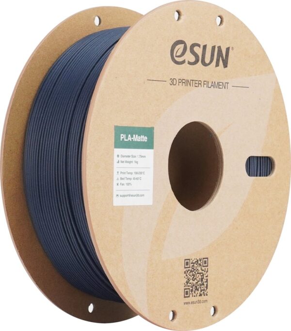eSUN Filament 3D ePLA-Matte Dark Blue 1.75mm 1kg