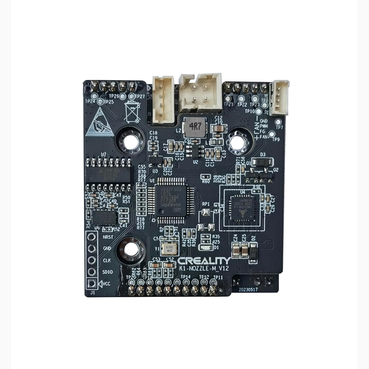 Adapter Board PCBA Breakout Module Replacement Compatible with Creality K1C K1 K1 MAX K1 SE 3D Printer Accessories