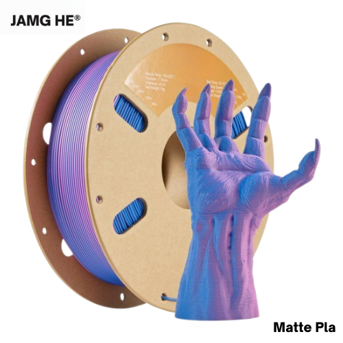 JAMG HE Matte PLA Pink_Blue Filament 1.75mm 1KG