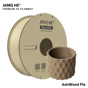 JAMG HE Ash_Wood PLA Filament 1.75mm, 1 Kg
