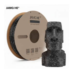 JAMG HE 1 kg Marble Black PLA Spool 1.75 mm