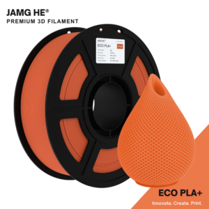 JAMG HE Eco-PLA+ Orange Filament 1.75mm, 1 Kg