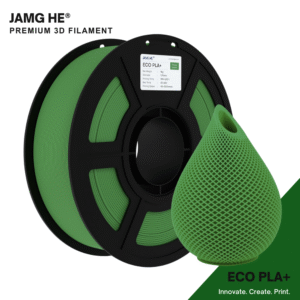 JAMG HE Eco-PLA+ Olive Green Filament 1.75mm, 1 Kg