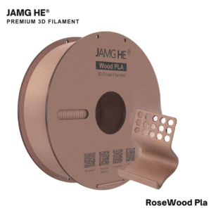 JAMG HE Rose_Wood PLA Filament 1.75mm, 1 Kg