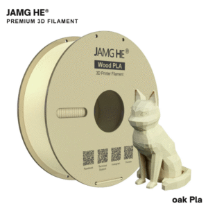 JAMG HE Wood oak PLA Filament 1.75mm, 1 Kg