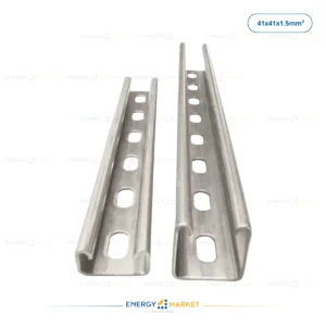 End Clamp Solaire Aluminium – Pince d’Extrémité pour Montage de Panneaux PV