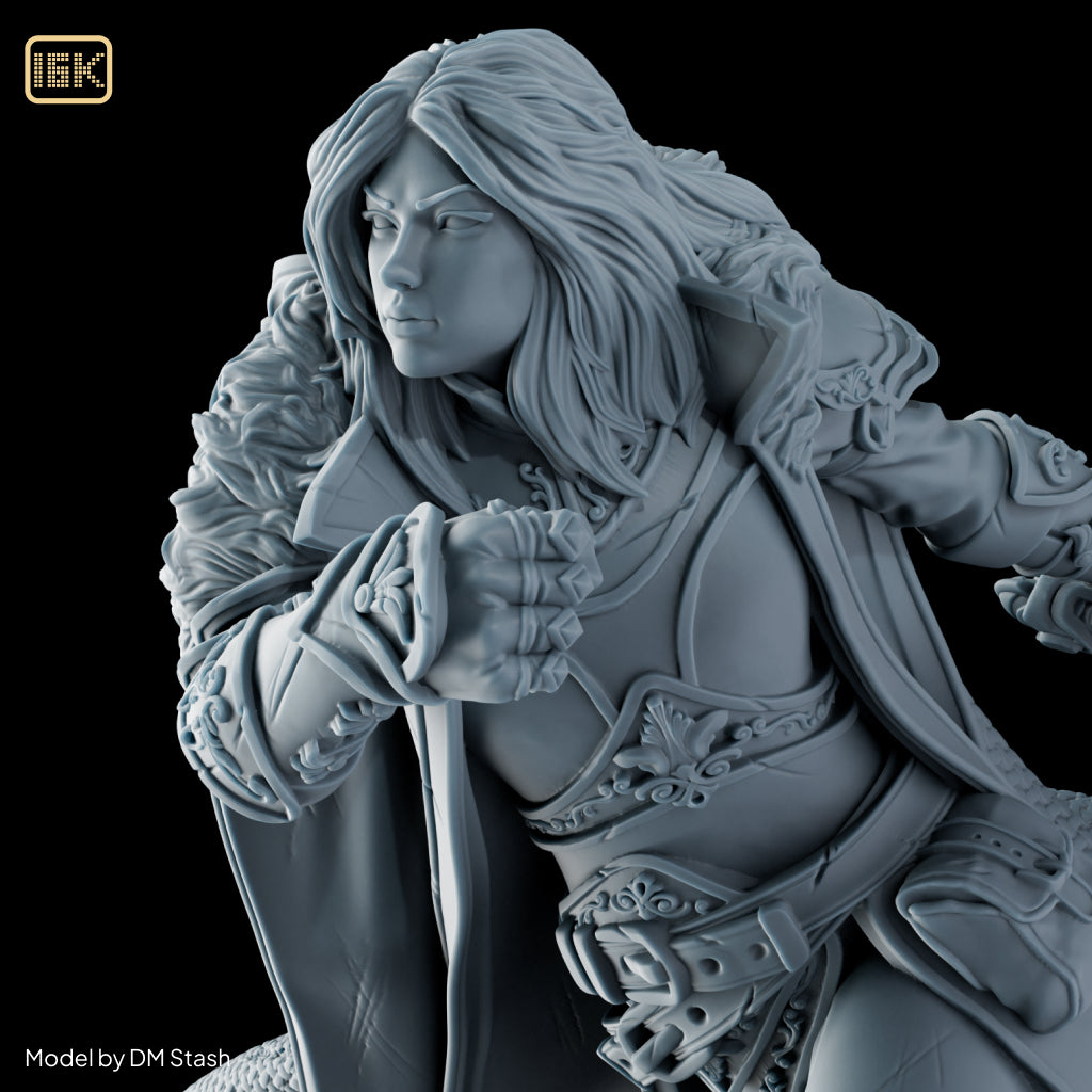 Figurine 16K imprimée sur ELEGOO Jupiter 2
