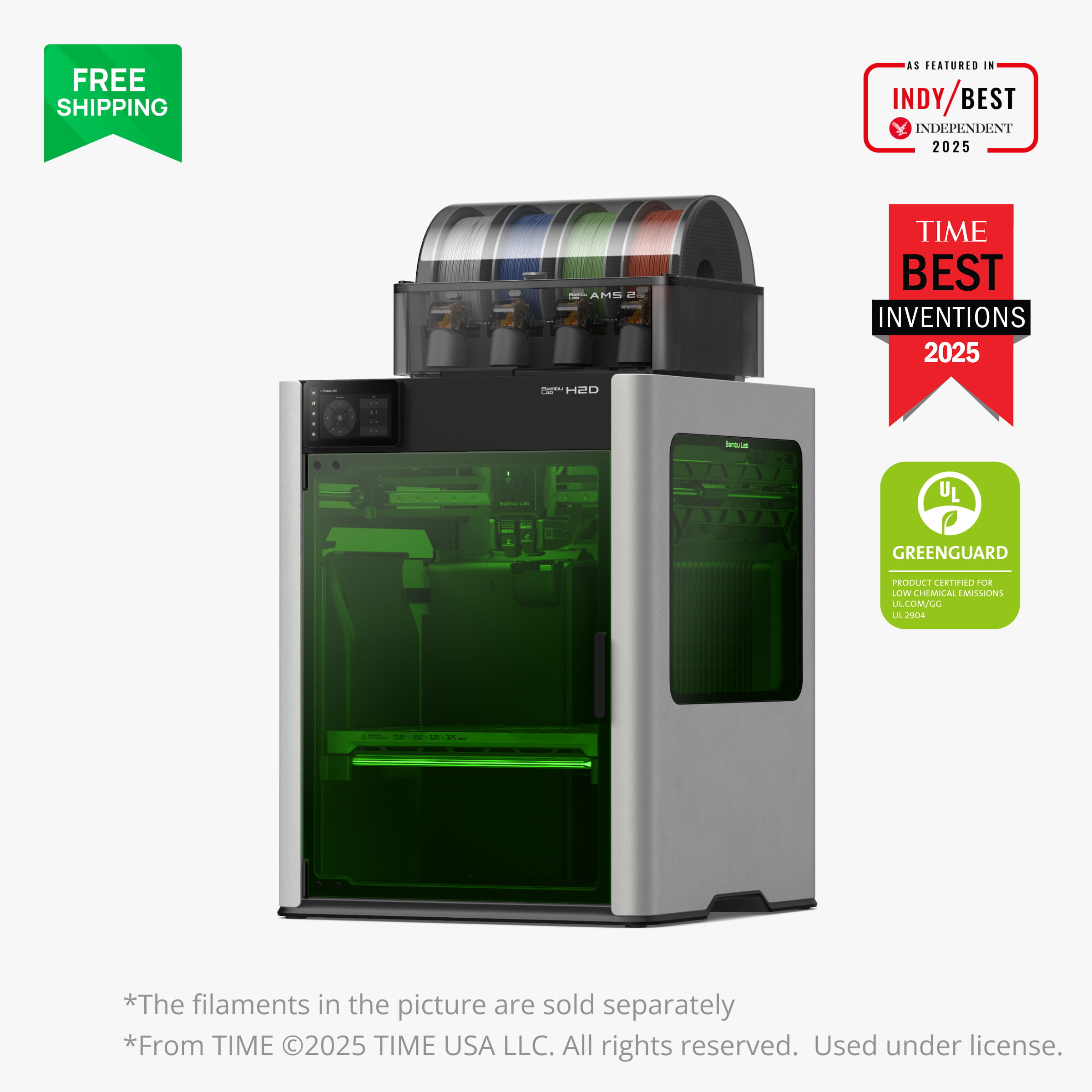 Bambu Lab H2D Laser Full Combo-10W-EU