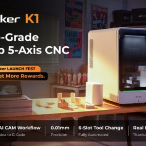 InfiMaker K1 Desktop 5-Axis CNC
