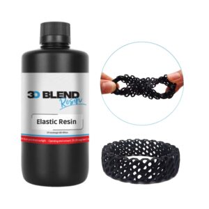 Résine 3D Blend Élastique Noir 500ml