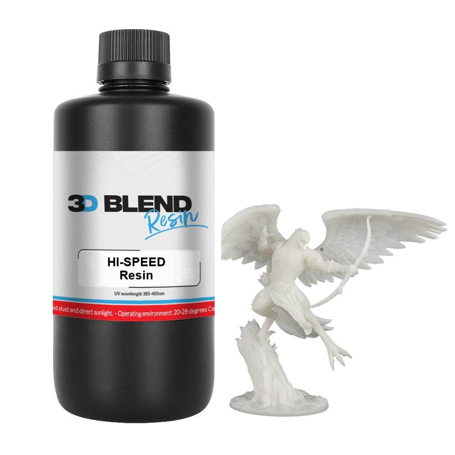 3D Blend Hi-Speed Resin (White, 1kg)