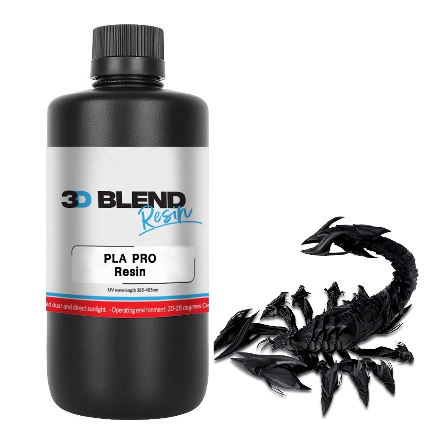 Résine 3D Blend Pla Pro Noir 1000ml