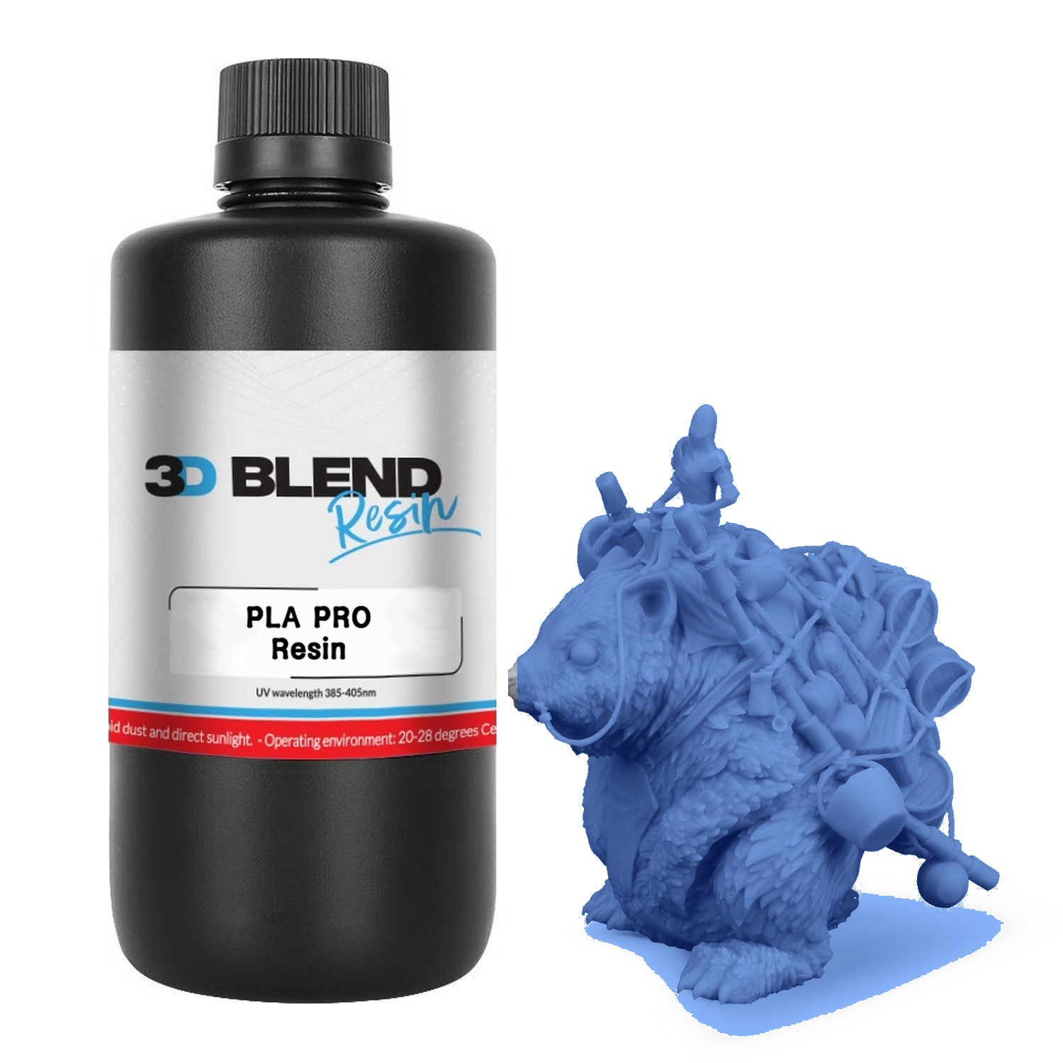 3D Blend Pla Pro Resin Blue 1000ml
