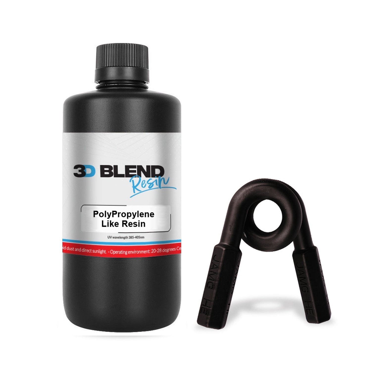 3D Blend PolyPropylene Like Black 500ml