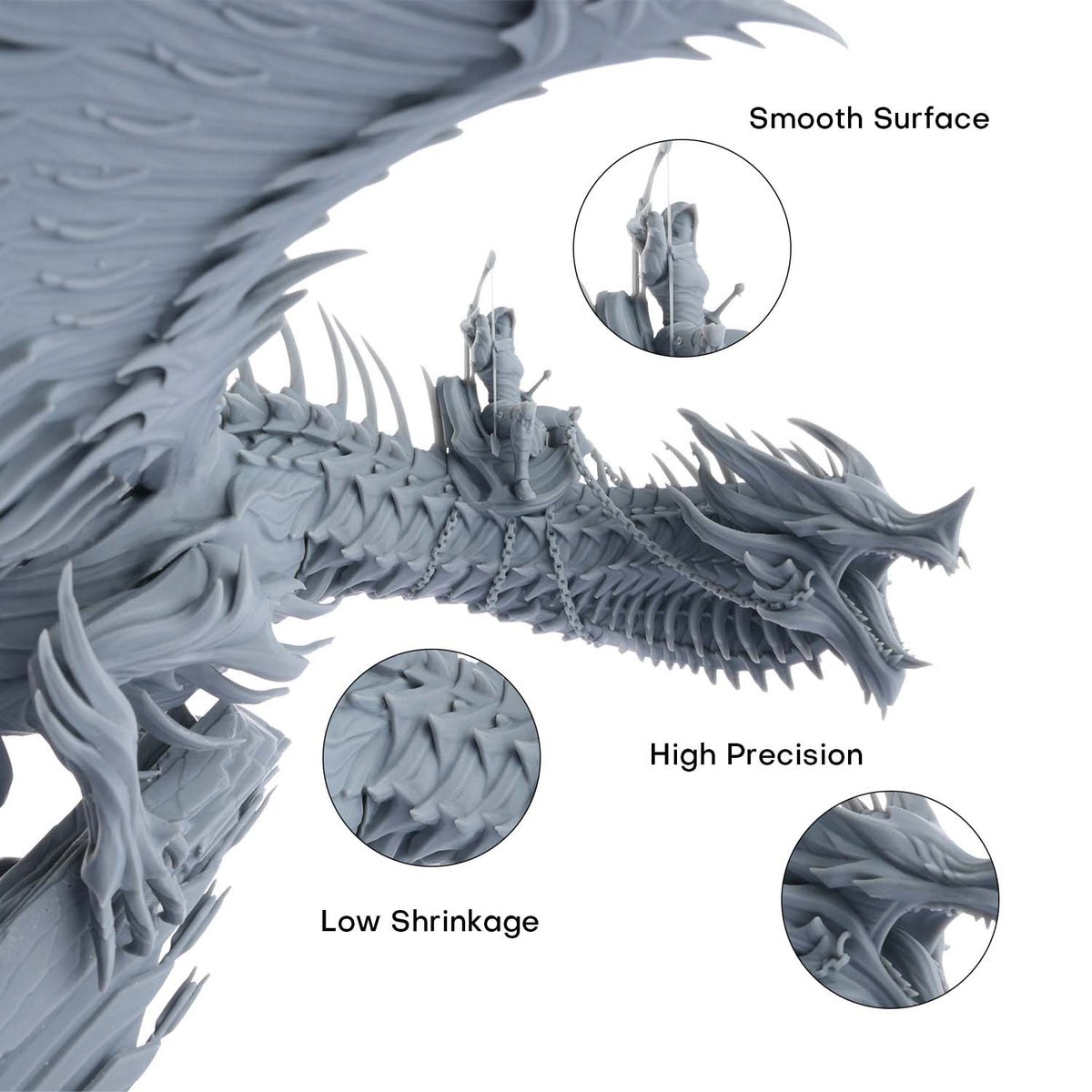 3D Blend resin 3D prints