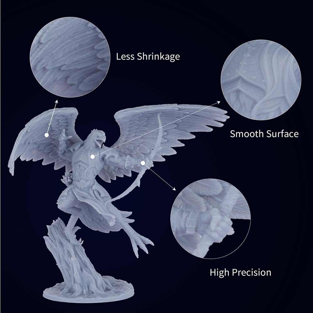 3D Blend resin 3D prints